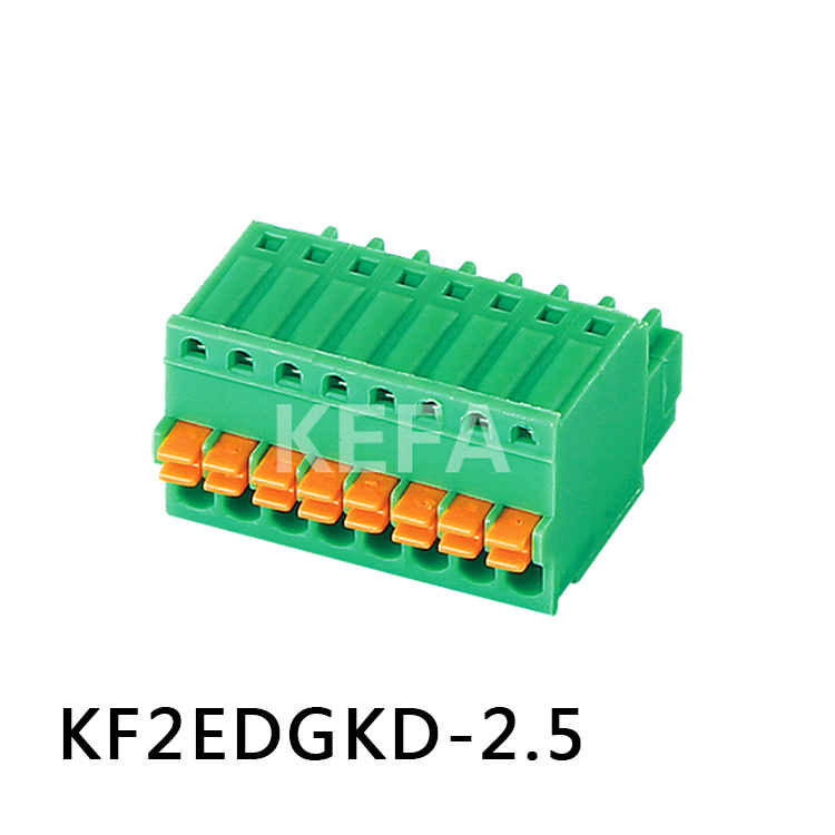 KF2EDGKD-2.5/2.54 Bloco terminal plugável