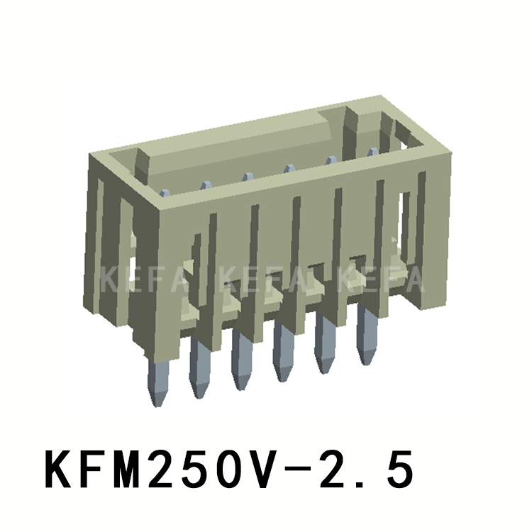 Bloco terminal plugável KFM250V-2.5