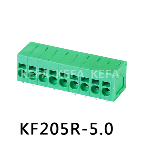 Bloco terminal tipo mola KF205R-5.0