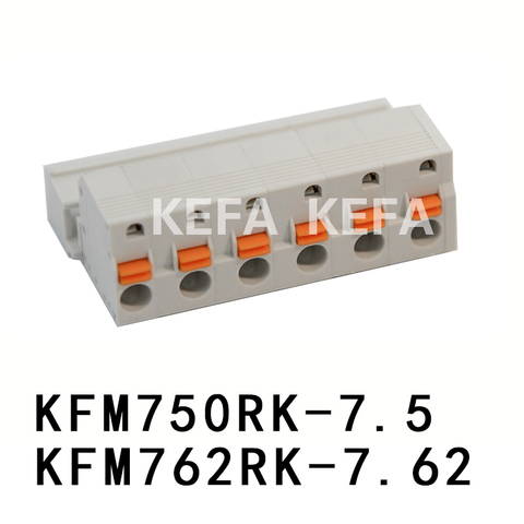 KFM750RK-7.5/KFM762RK-7.62 BLOCO TERMINAL PLAGGLABLE