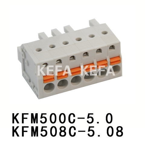 KFM500C-5.0/KFM508C-5.08 Bloco terminal plugável