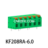 KF208RA-6.0Bloco terminal tipo mola