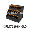 KFM736HH-5.0 Bloco terminal tipo mola