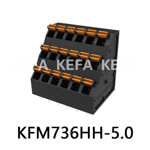 KFM736HH-5.0 Bloco terminal tipo mola