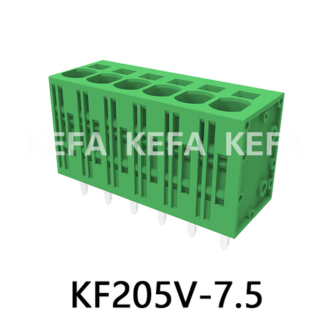 kf205V-7.5 Bloco terminal tipo mola