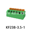 KF238-3.5-1 Bloco terminal tipo mola
