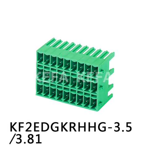 Kf2edgkrhhg-3.5/3.81 Bloco terminal travável