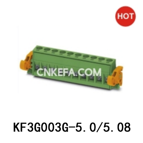 KF3G003G-5.0/5.08 Bloco terminal plugável