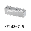 Bloco terminal tipo mola KF143-7.5