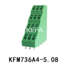 KFM736A4-5.08 Bloco terminal tipo mola