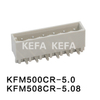 KFM500CR-5.0/KFM508CR-5.08 Bloco terminal plugável