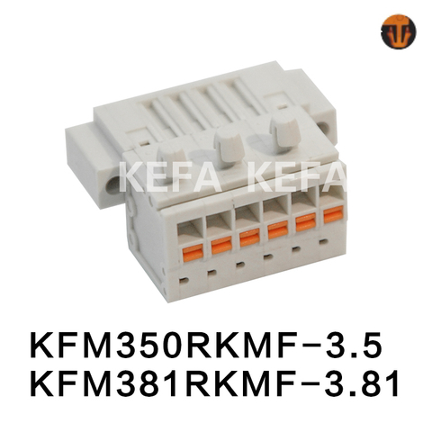 Kfm350rkmf-3.5/ kfm381rkmf-3.81 Bloco de terminal travável