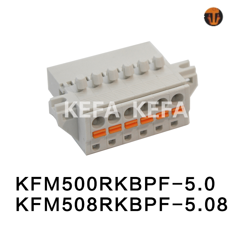 KFM500RKBPF-5.0/KFM508RKBPF-5.08 Bloco terminal plugável