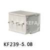 KF239-5.0/5.08 Bloco terminal tipo mola