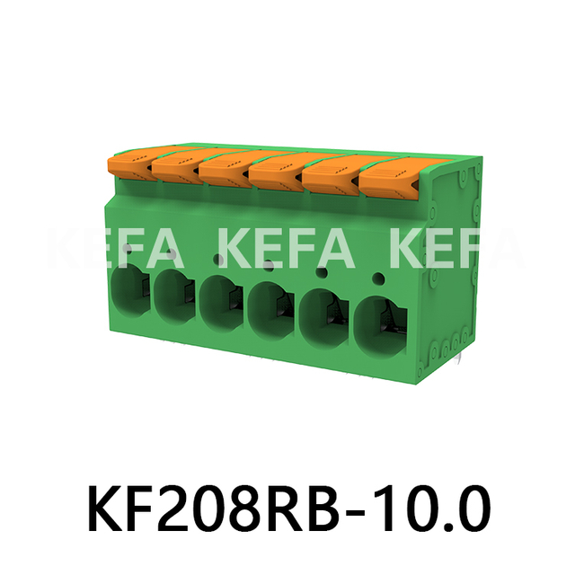 KF208RB-10.0/10.16 Bloco terminal tipo mola
