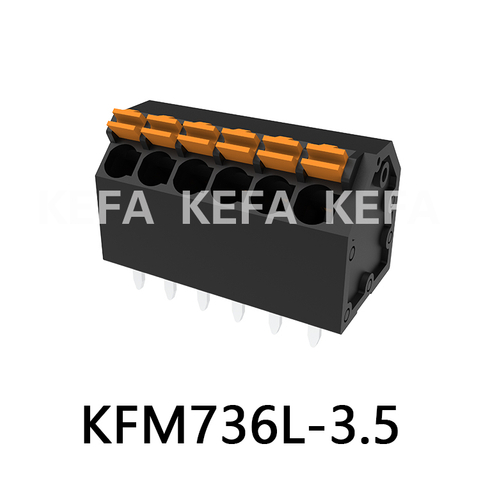 KFM736L-3.5 Terminal de mola bloco de terminal