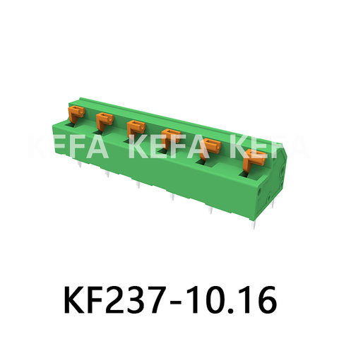 KF237-10.16 Bloco terminal tipo mola