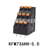 KFM736HH-5.0 Bloco terminal tipo mola