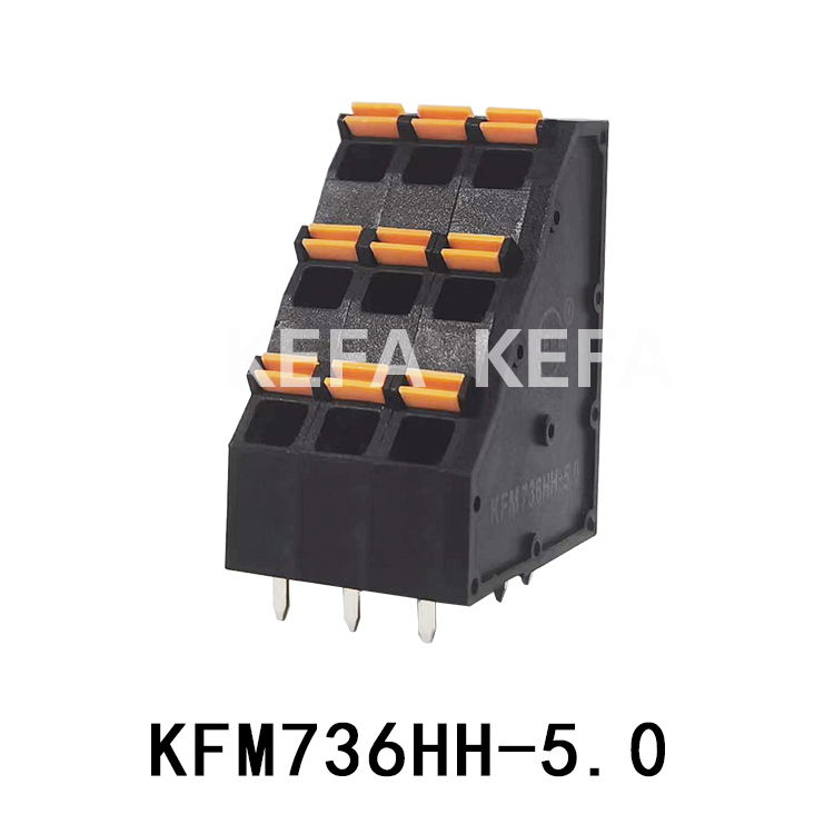 KFM736HH-5.0 Bloco terminal tipo mola