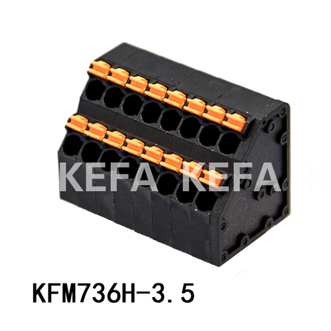 KFM736H-3.5 Terminal de mola bloco de terminal