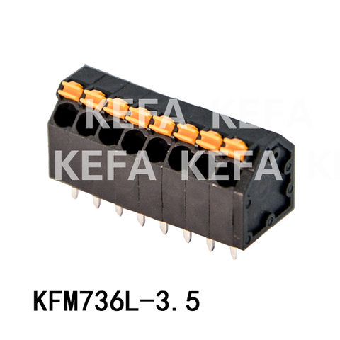 KFM736L-3.5 Terminal de mola bloco de terminal