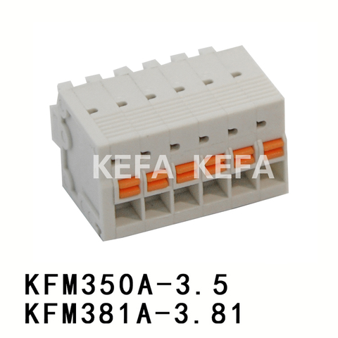 KFM350A-3.5/ KFM381A-3.81 BLOCO TERMINAL PLAGGLABLE