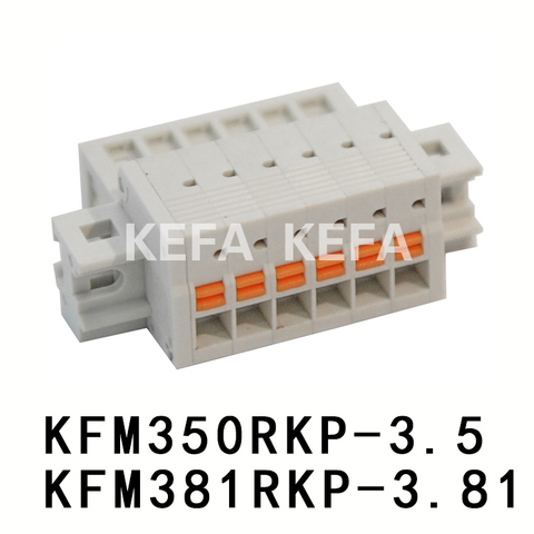 KFM350RKP-3.5/ KFM381RKP-3.81 BLOCO TERMINAL PLAGGLABLE