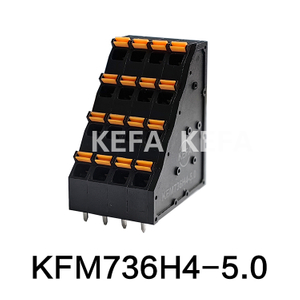 Bloco terminal tipo mola KFM736H4