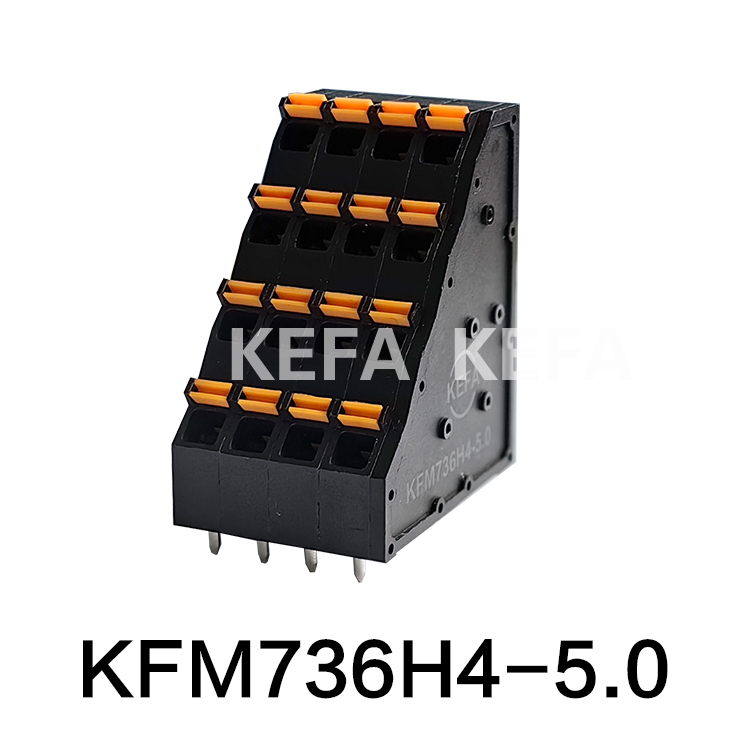 Bloco terminal tipo mola KFM736H4