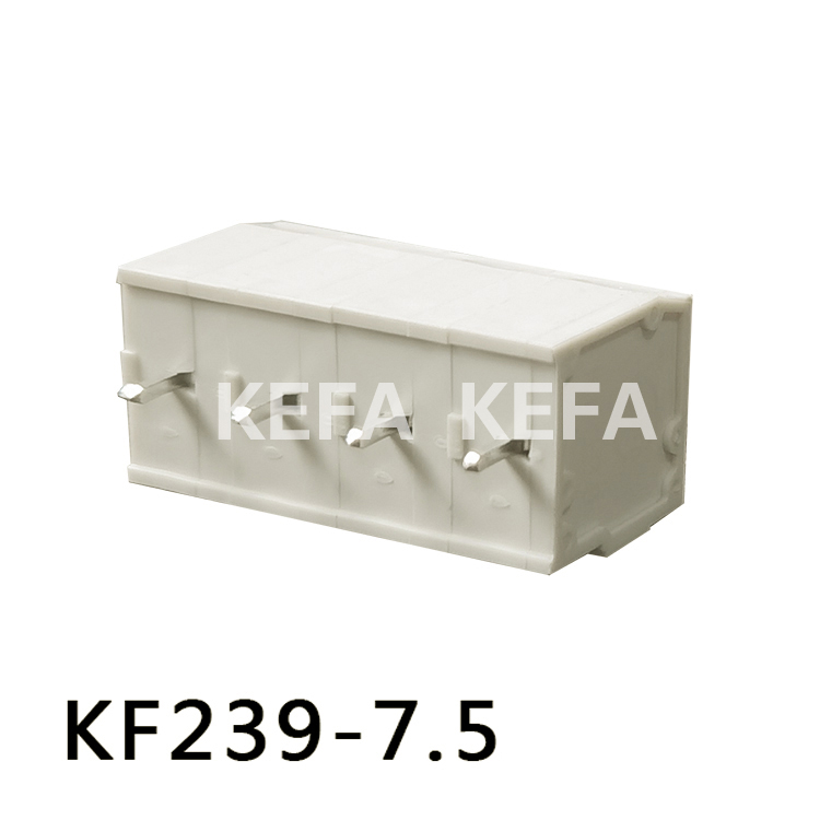 KF239-7.5/7.62 Bloco terminal tipo mola