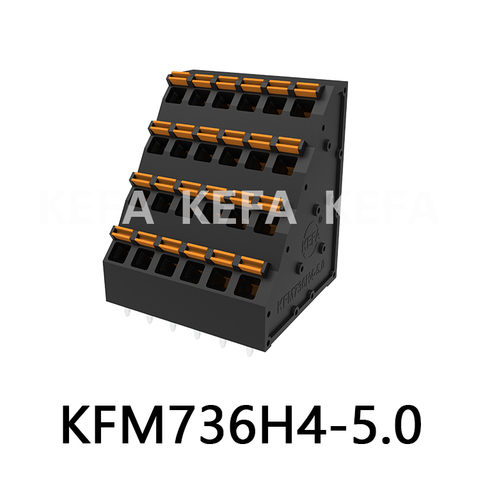 Bloco terminal tipo mola KFM736H4-5.0
