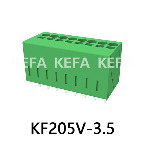 KF205V-3.5 Terminal do tipo de mola bloco