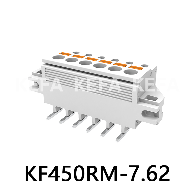 KF450RM-7.5/7.62 Bloco terminal tipo mola