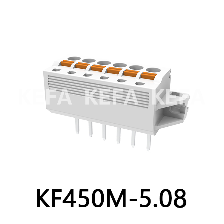 KF450M-5.0/5.08 Bloco terminal tipo mola