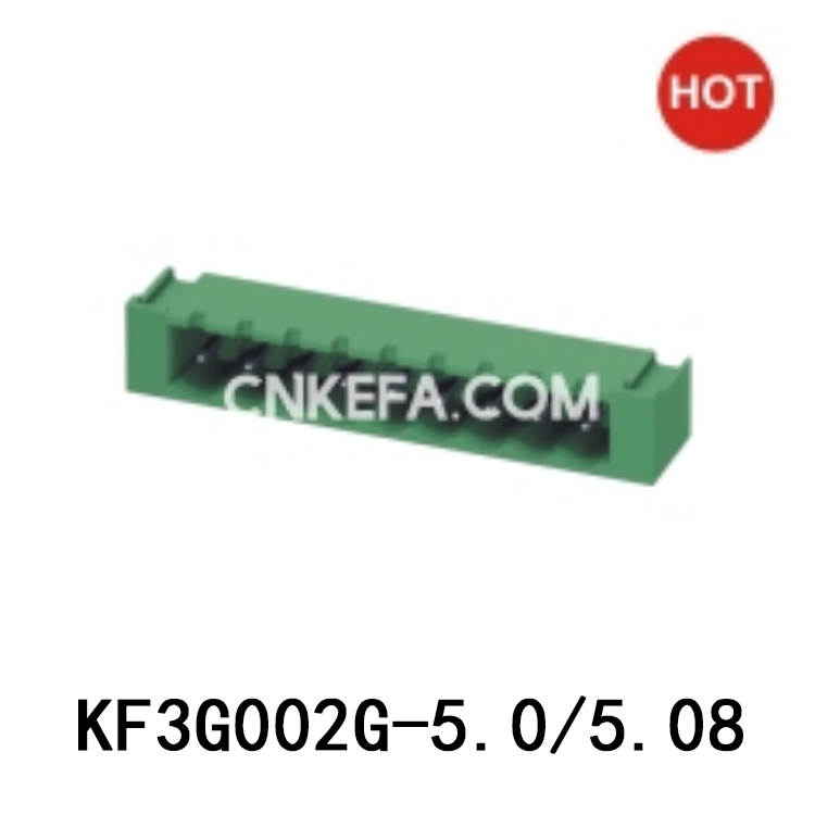 KF3G002G-5.0/5.08 Bloco terminal plugável