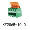 KF206B-10.0 Bloco terminal tipo mola