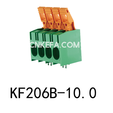 KF206B-10.0 Bloco terminal tipo mola