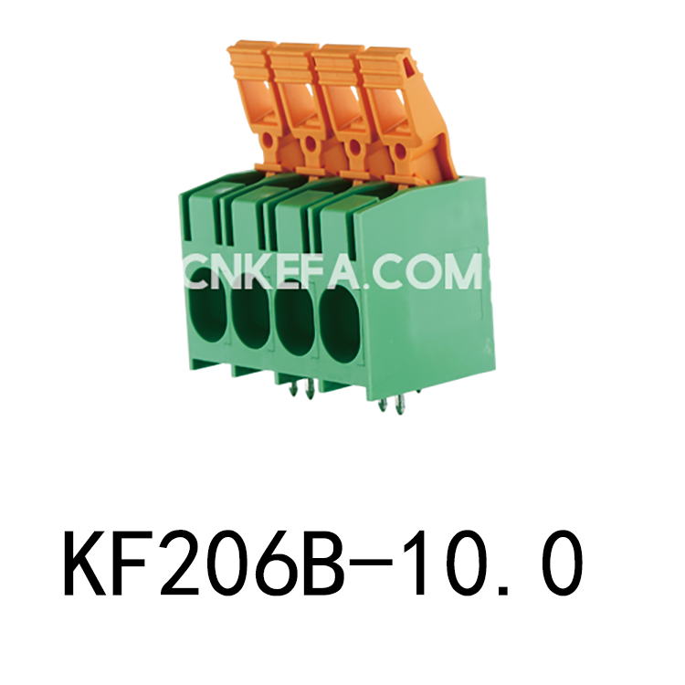 KF206B-10.0 Bloco terminal tipo mola