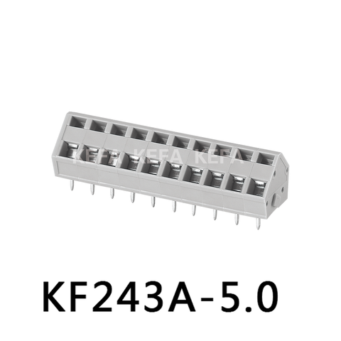 KF243A-5.0 Bloco terminal tipo mola