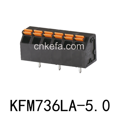 KFM736LA-5.0 Bloco terminal tipo mola