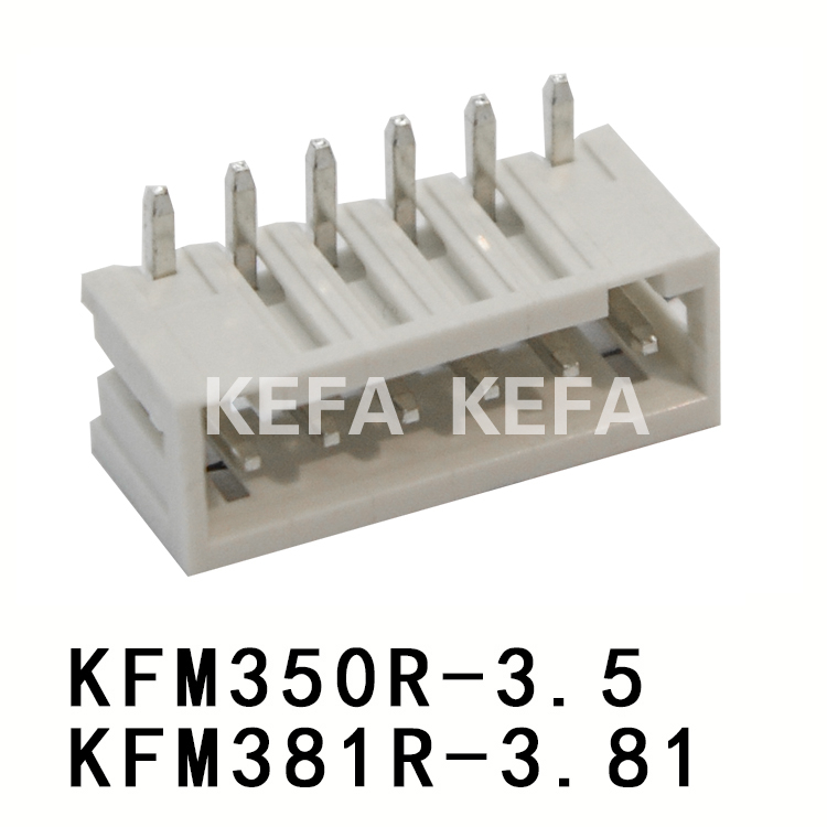 KFM350R-3.5/ KFM381R-3.81 Bloco terminal plugável