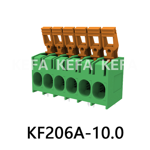 KF206A-10.0 Bloco terminal tipo mola
