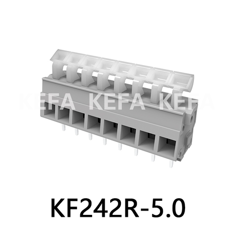 KF242R-5.0-1 Bloco terminal tipo mola