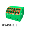 KF246K-3.5 Terminal de mola bloco de terminal