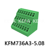 KFM736A3-5.0/5.08 Bloco terminal tipo mola