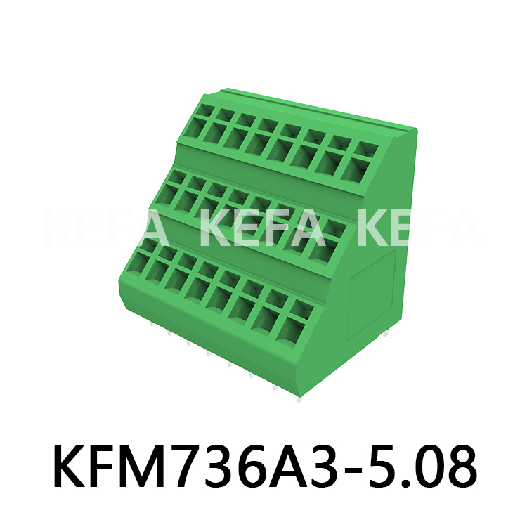 KFM736A3-5.0/5.08 Bloco terminal tipo mola