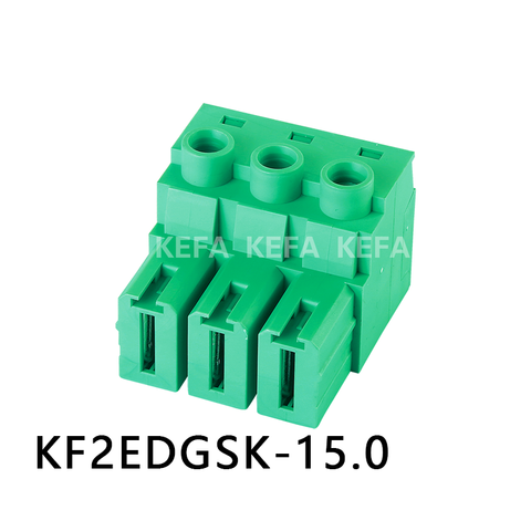 KF2EDGSK-15.0 Bloco terminal travado