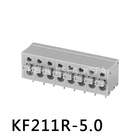 KF211R-5.0 Bloco terminal tipo mola