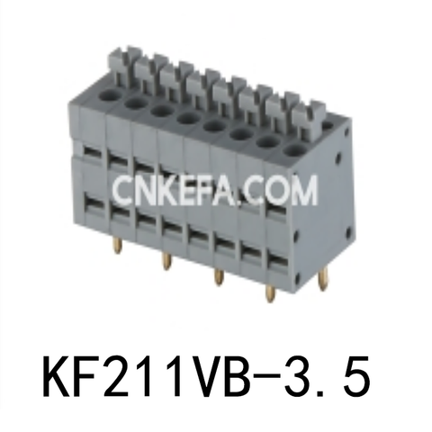 KF211VB-3.5 Terminal de mola bloco de terminal