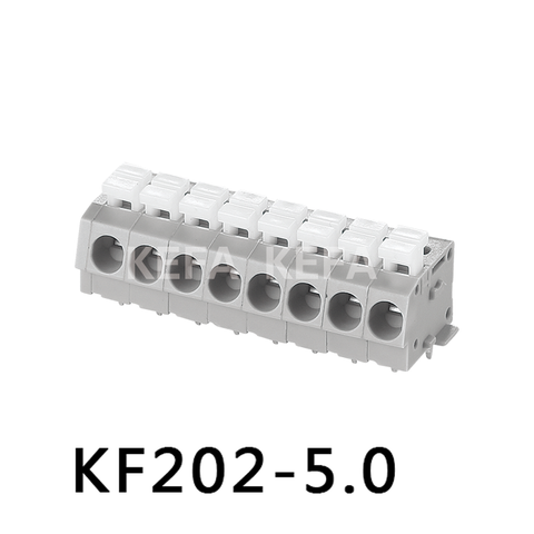 Bloco terminal tipo mola KF202-5.0